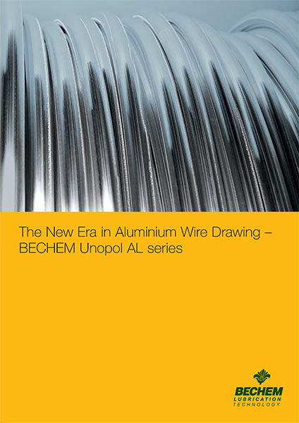 The New Era in Aluminium Wire Drawing – BECHEM Unopol AL series
