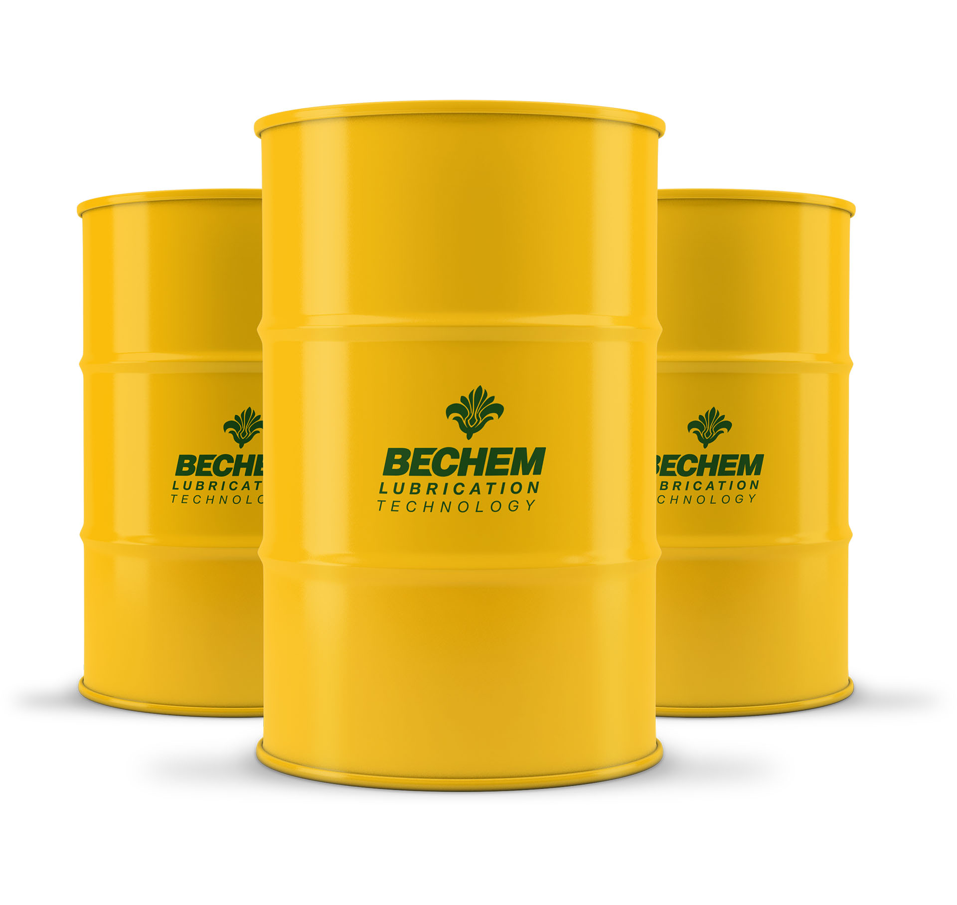 yellow BECHEM drums