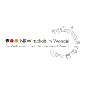 Logo de l'économie en mutation de la NRW