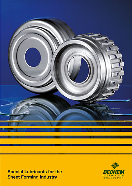Special Lubricants for the Sheet Forming Industry
