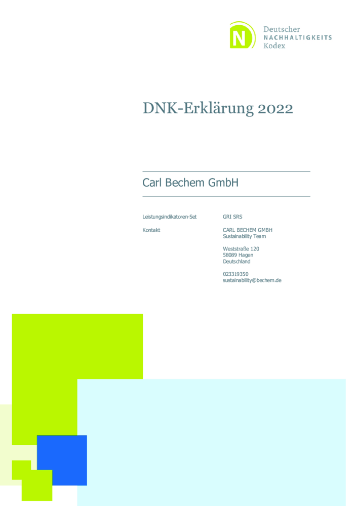 DNK Bericht BECHEM 2022