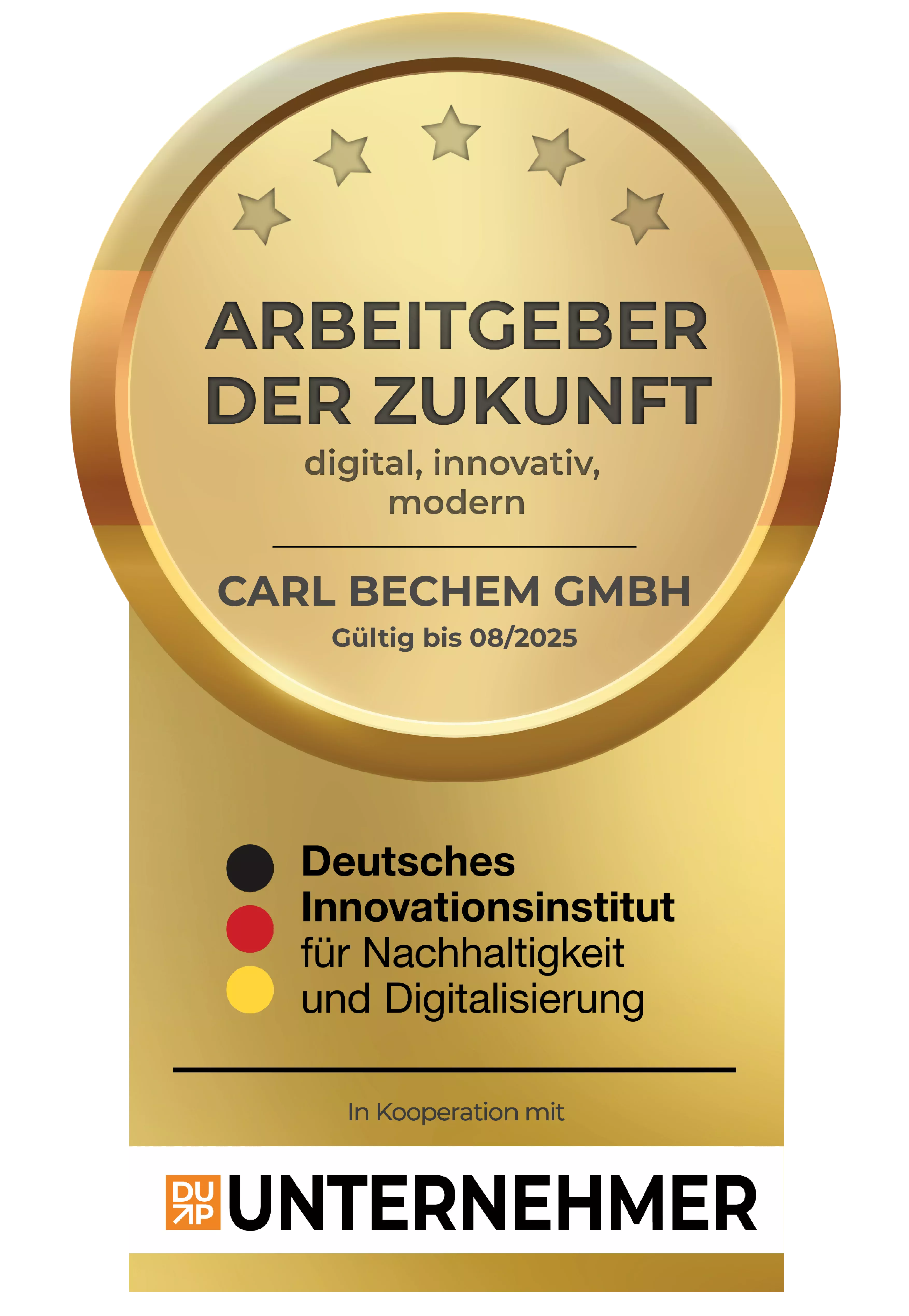 Arbeitgeber der Zukunft Award 2025 Logo