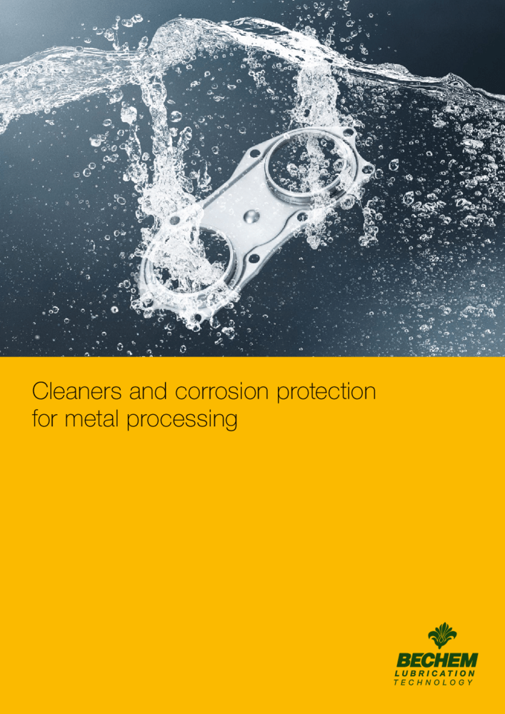 Cleaners and corrosion protection for metal processing
