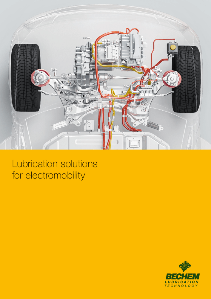 Lubrication solutions for electromobility