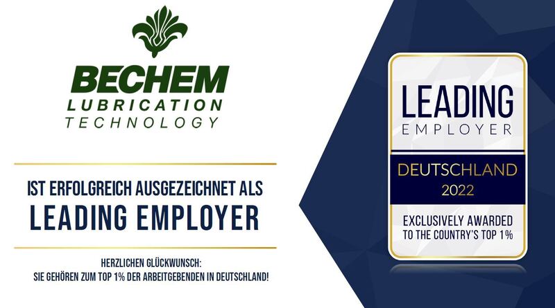 BECHEM Logo und Leading Employer Logo