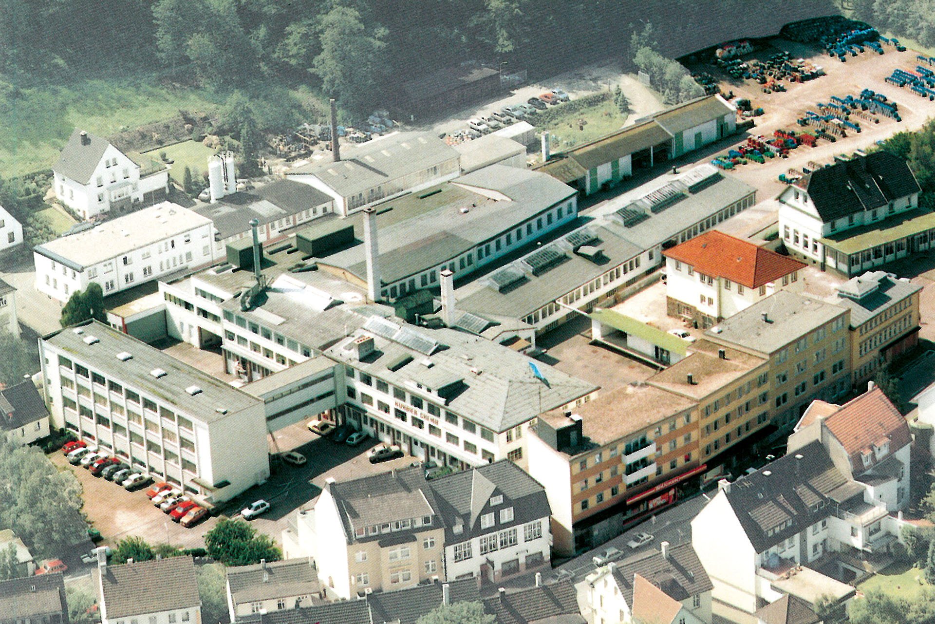L'usine de Kierspe vue d'en haut